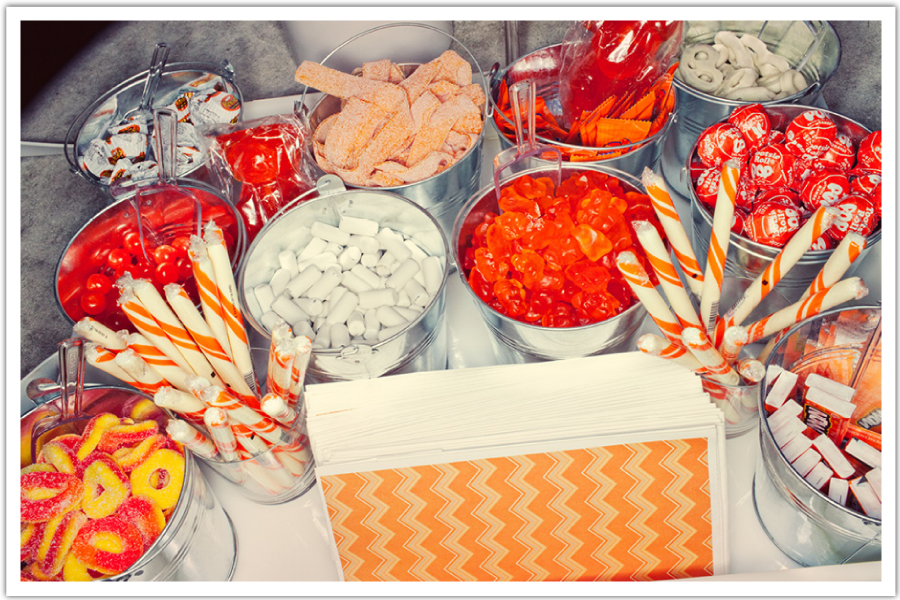Candy concession tray