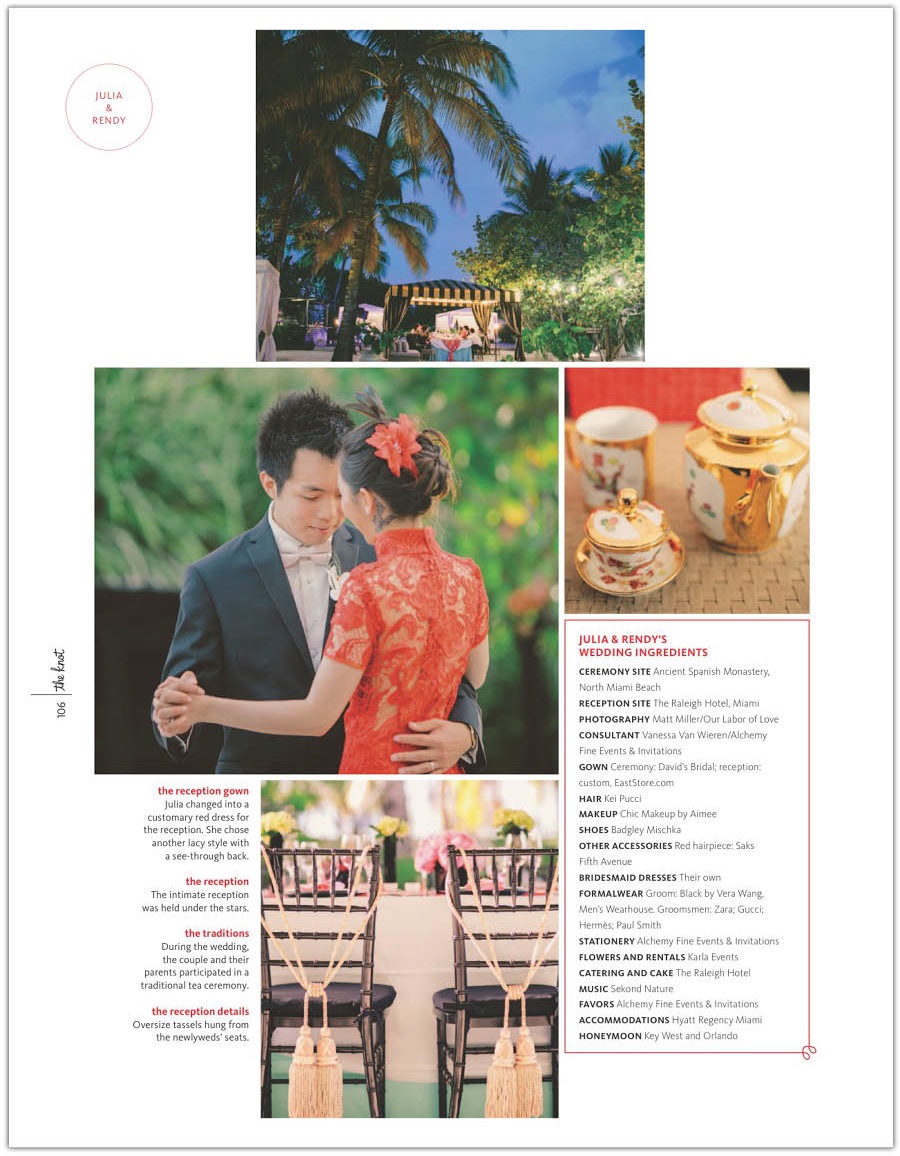 Chinese Wedding Raleigh Miami | Alchemy Fine Events **3