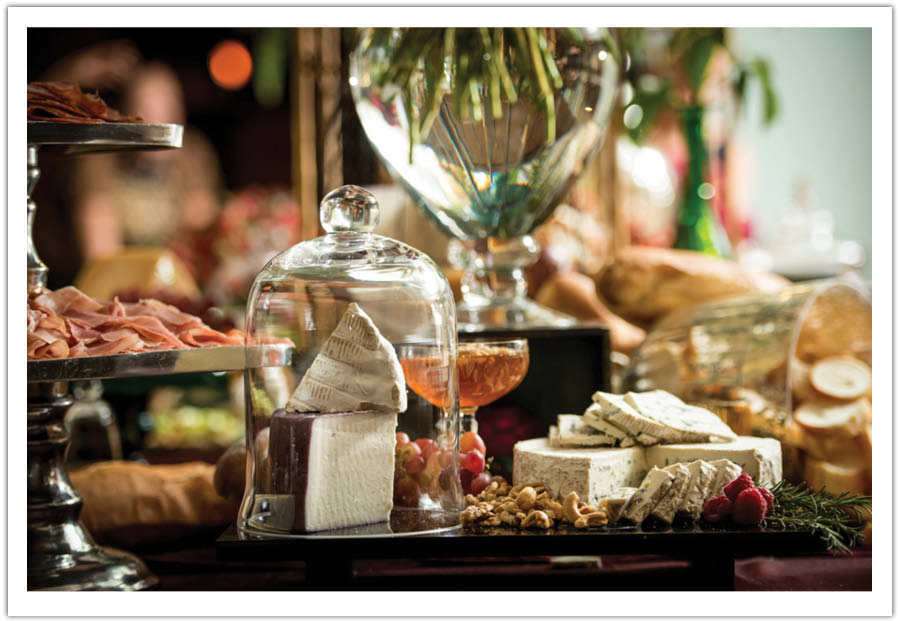 La Jolla Wedding Hotel Parisi Alchemy Fine Events Cheese Table (23)