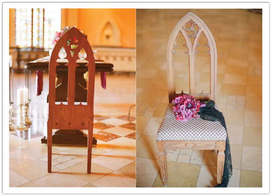 Gothic Wedding Chair