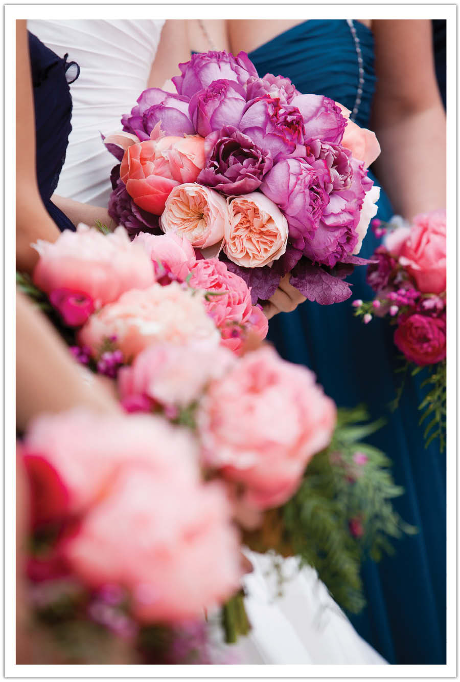 Peony bouquet