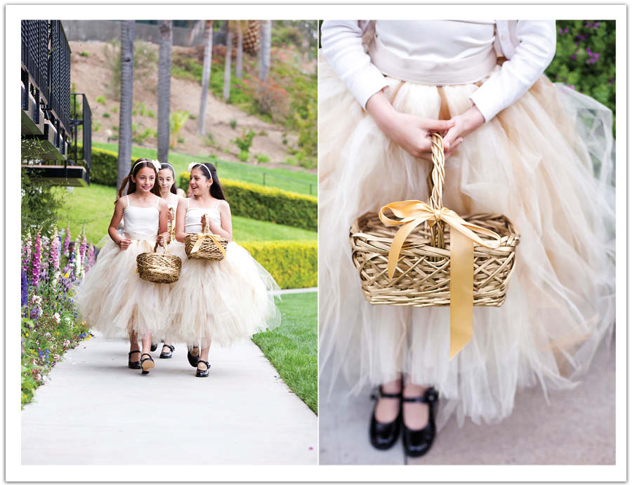 tutu inspired flower girl dresses