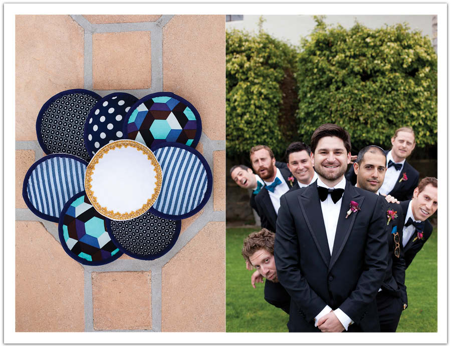 Custom designed yarmulkes