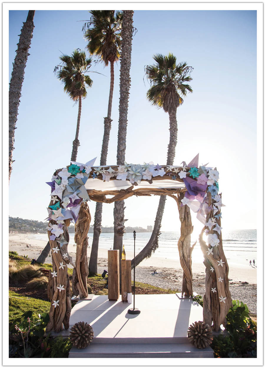 La Jolla Beach Wedding Scripps Forum
